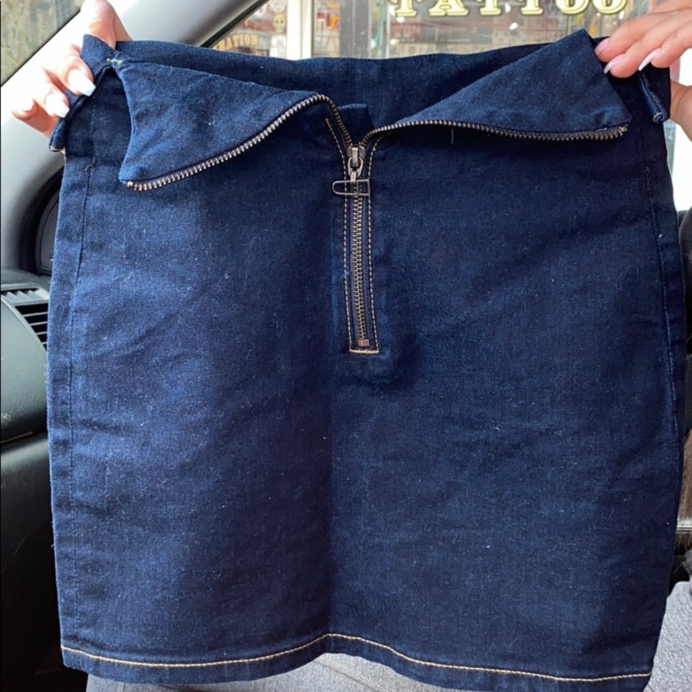 Denim skirt